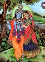 Krishna and Radha